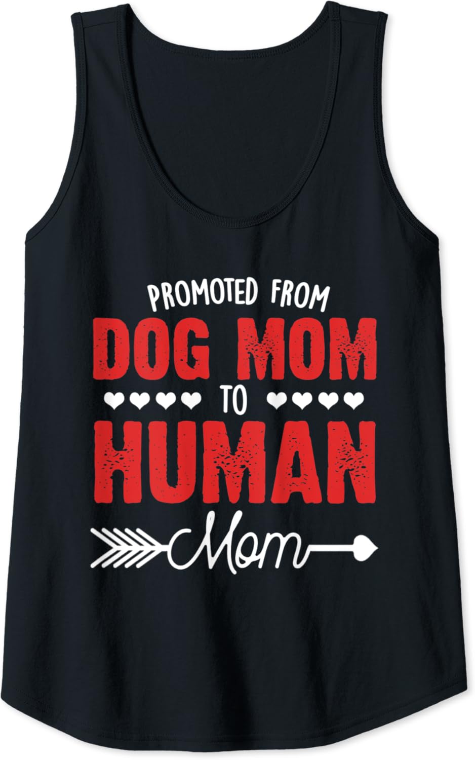 Womens funny dog mom shirts promoted from dog mom to human